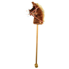 Kůň na tyčce hnědý