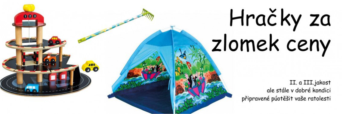 Hračky za zlomek ceny