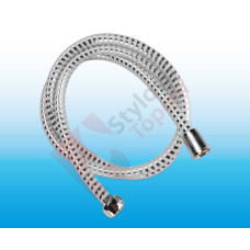 Sprchová hadice PVC stříbrný pruh 150 cm - 630227
